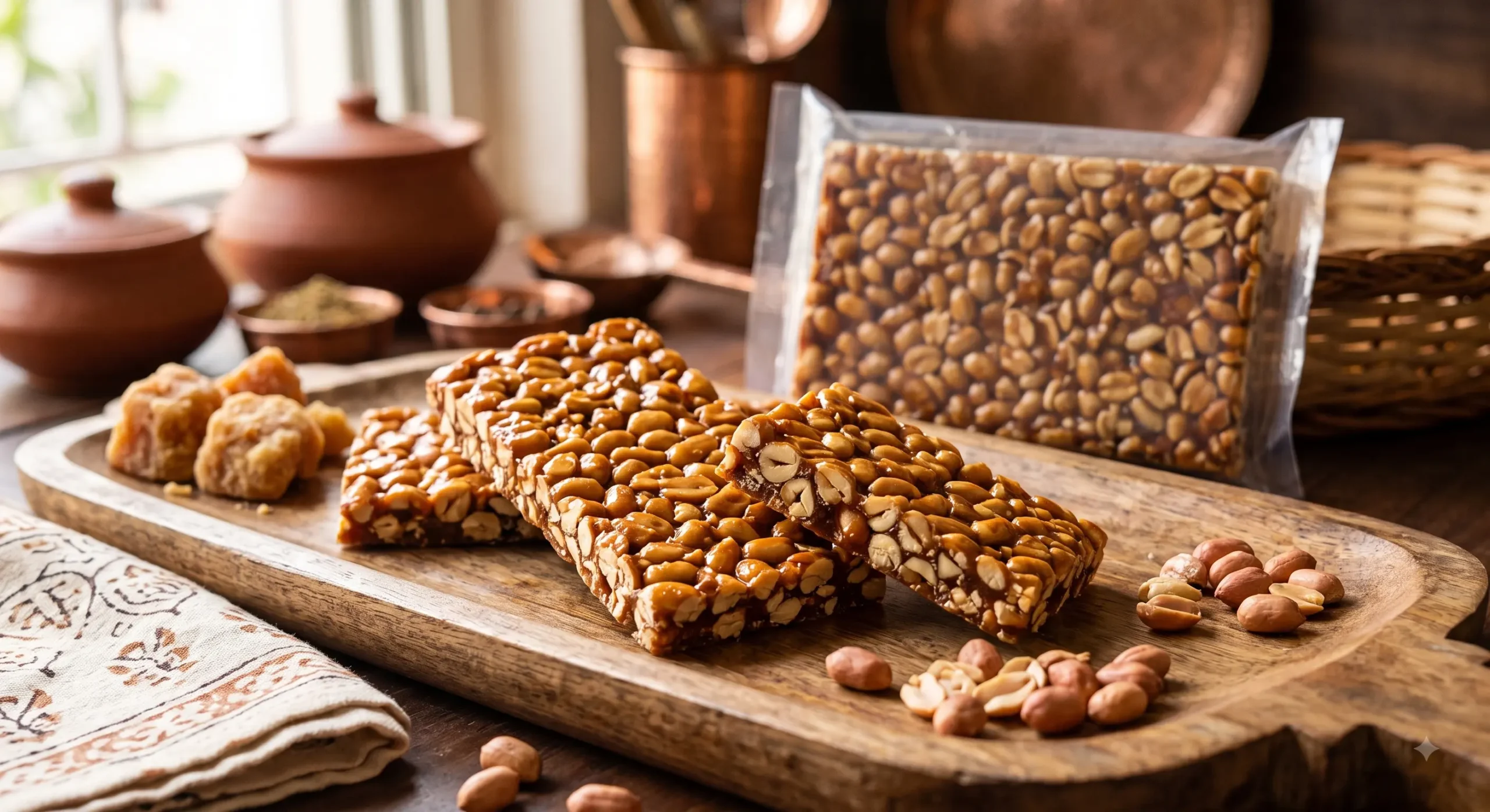 Traditional Gujarati Chikki